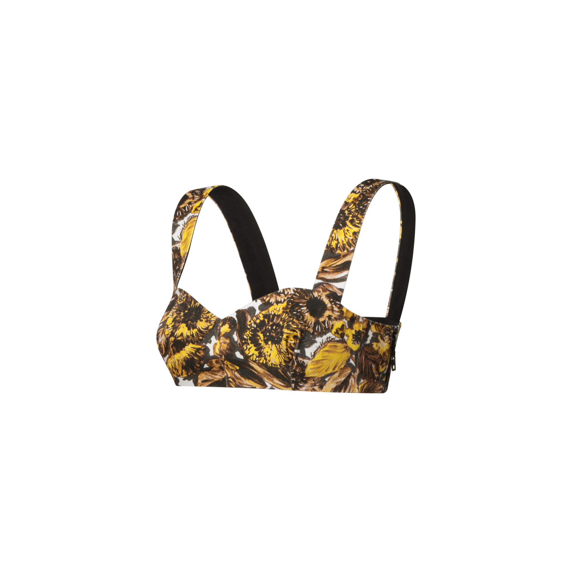 Floral Print Bustier - 2
