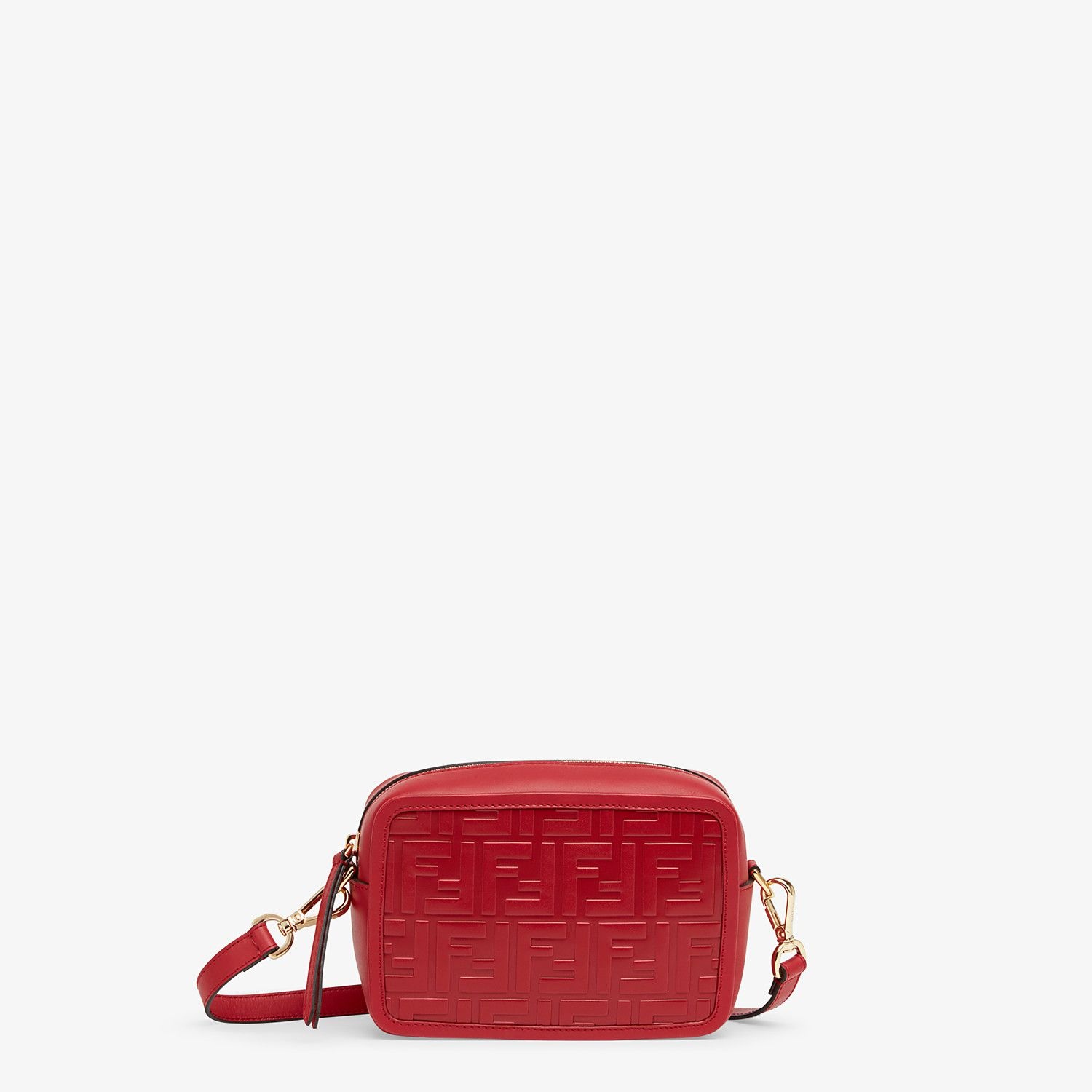 Red leather bag - 1