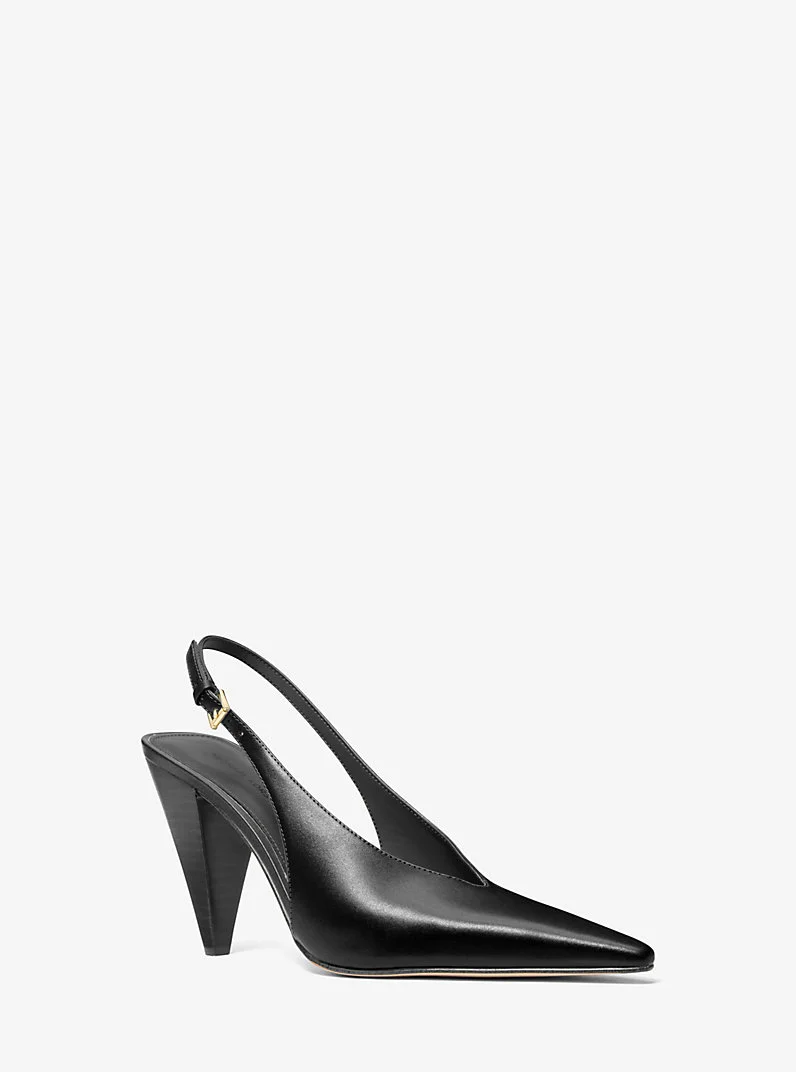 Electra Leather Slingback Pump - 1