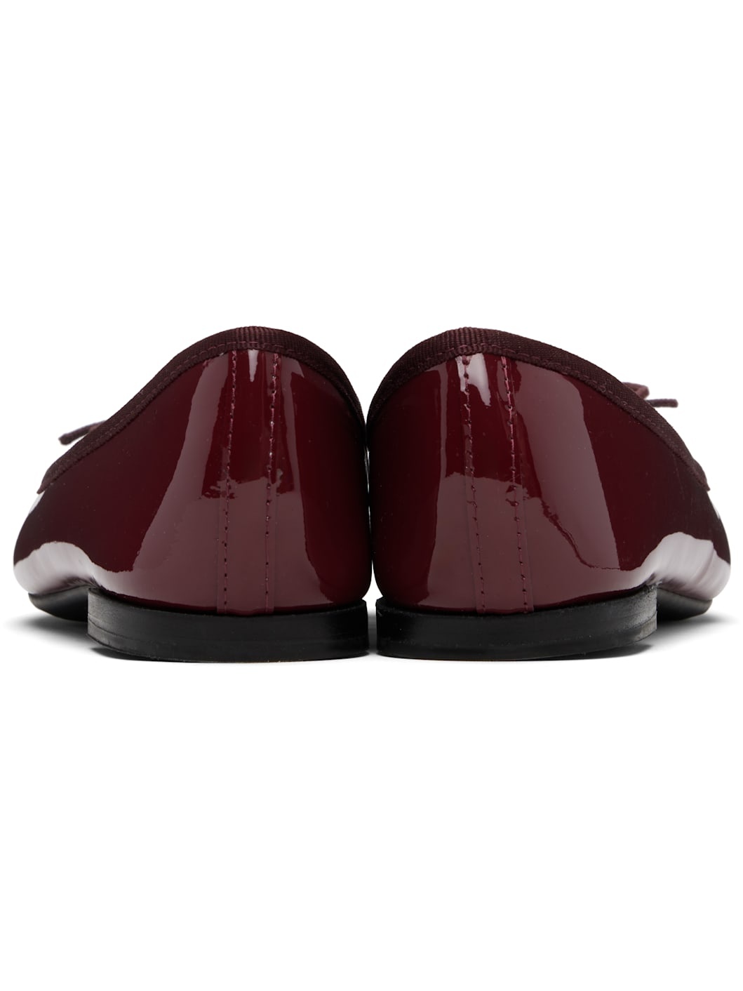 Burgundy Cendrillon Ballerina Flats - 2