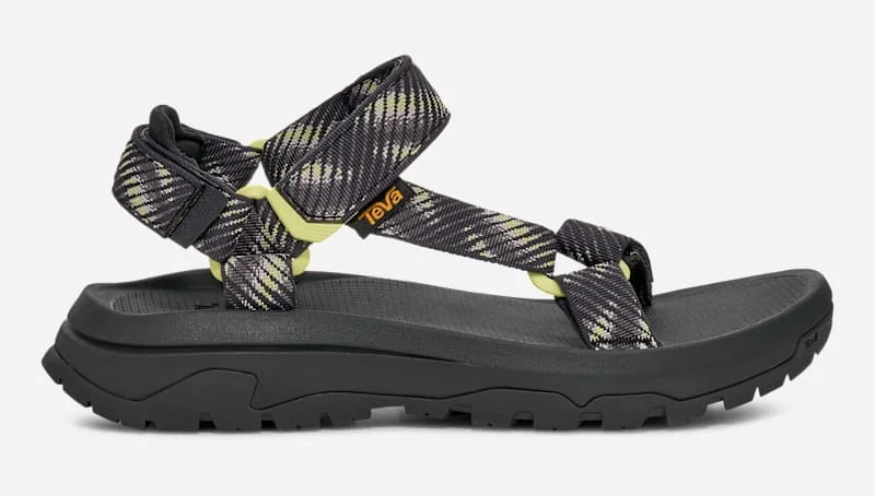 Men's Hurricane XLT3 Sandal in Angular Reflection Black/Green - 1