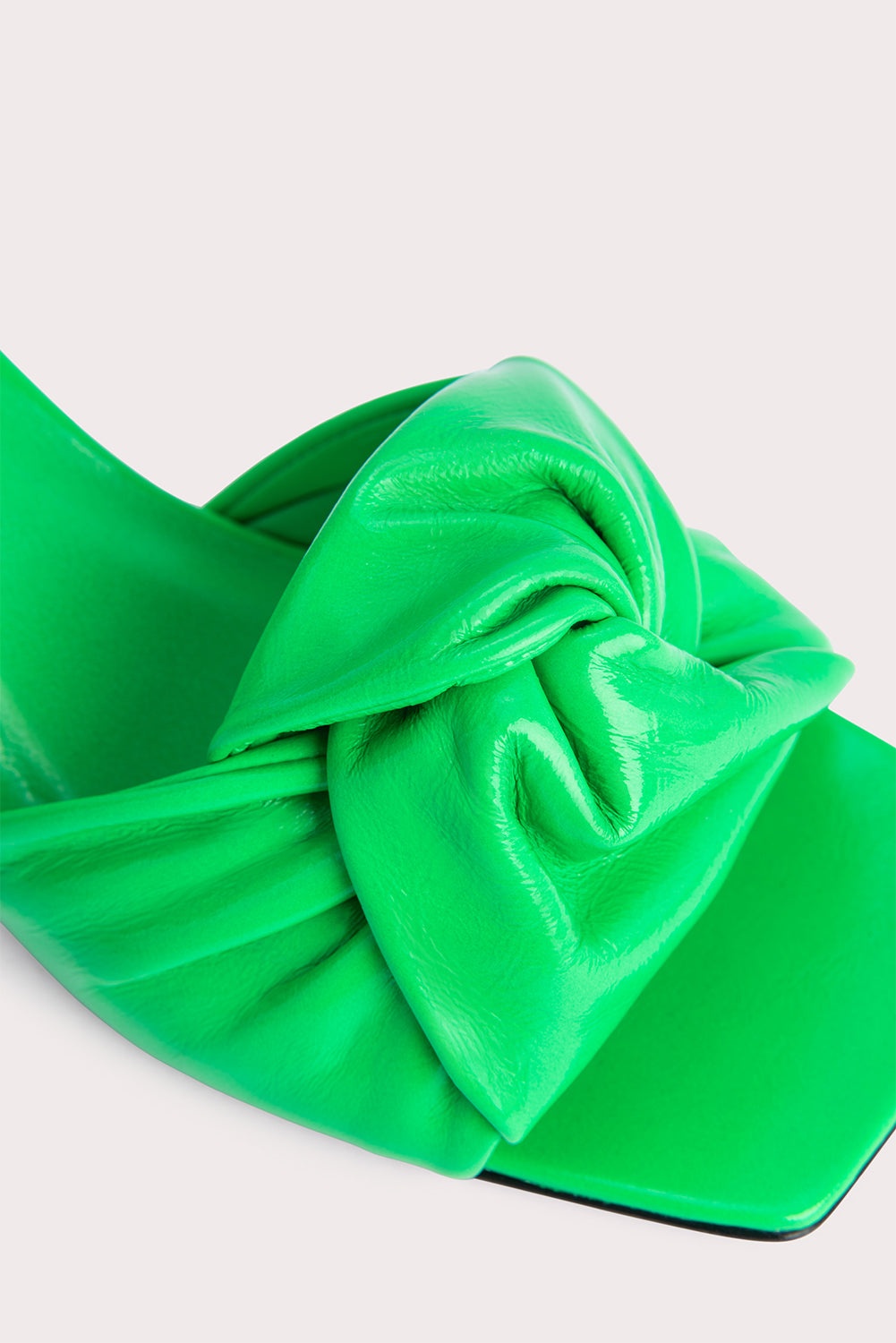 Lana Super Green Gloss Leather - 5