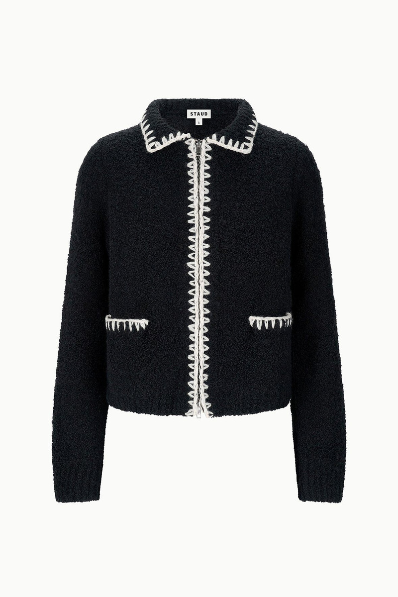 STAUD JEREMY SWEATER BLACK 6