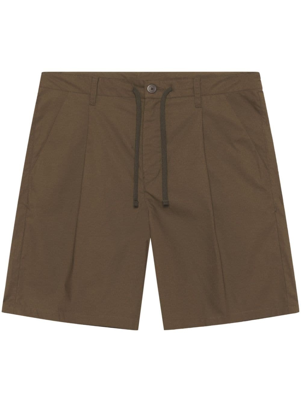 Studio cotton Bermuda shorts - 1