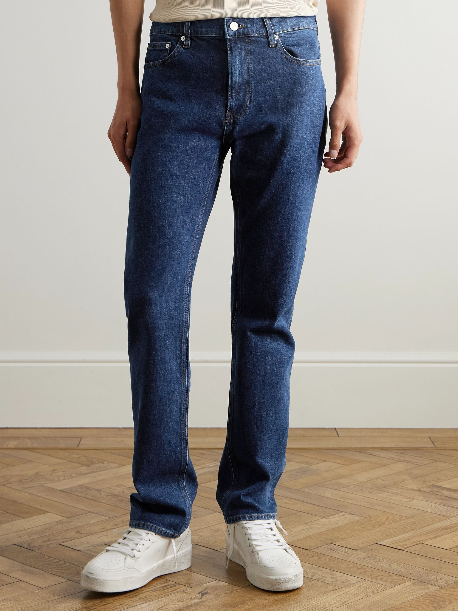 The Modern Straight-Leg Jeans Blue - 3