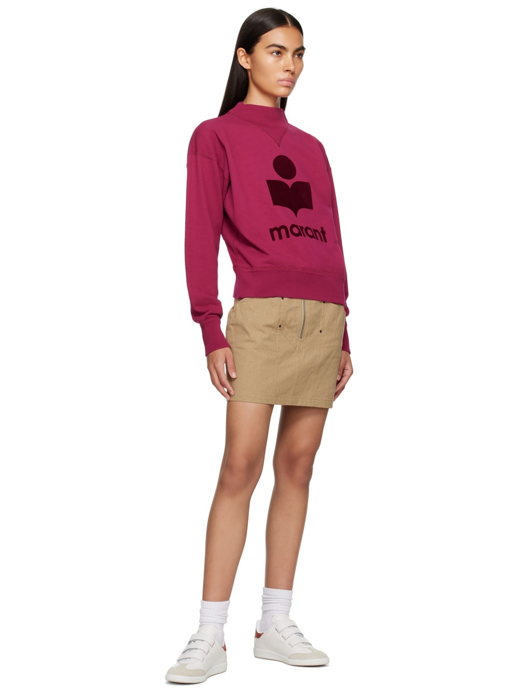 Burgundy Moby Sweatshirt - 4