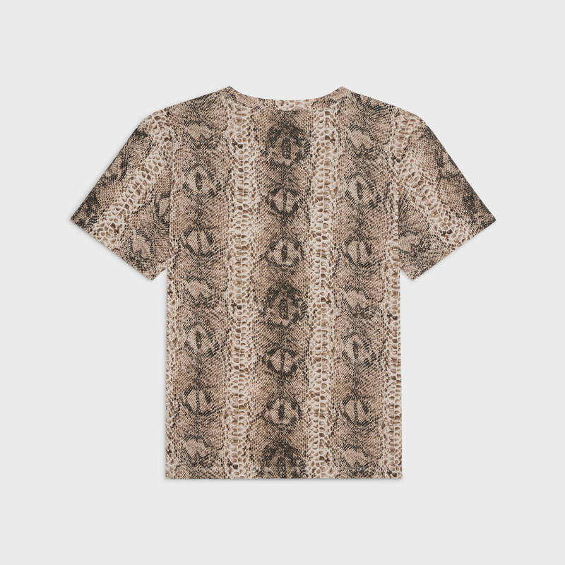 CELINE LOOSE CELINE T-SHIRT IN COTTON JERSEY outlook