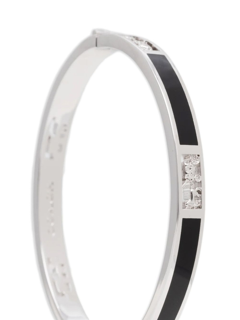 COACH embellished logo bracelet outlook