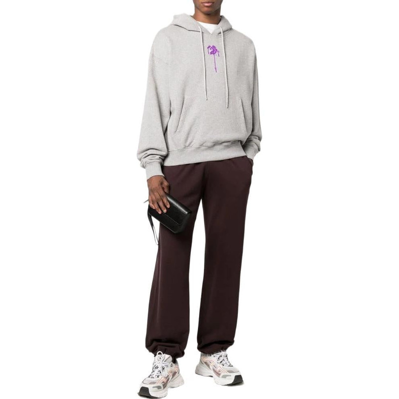 Off-White Off-White Dripped OW Logo Over Hoodie 'Grey' OMBB037F21FLE01308370837 outlook