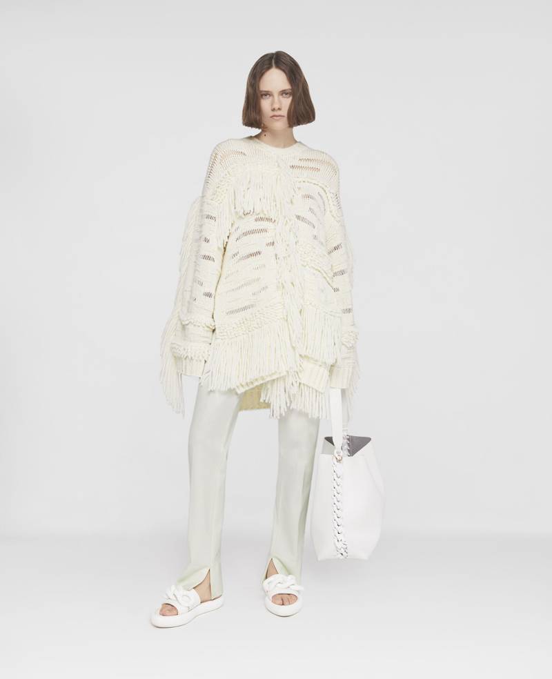 Stella McCartney Textured Knit Wool Jumper outlook