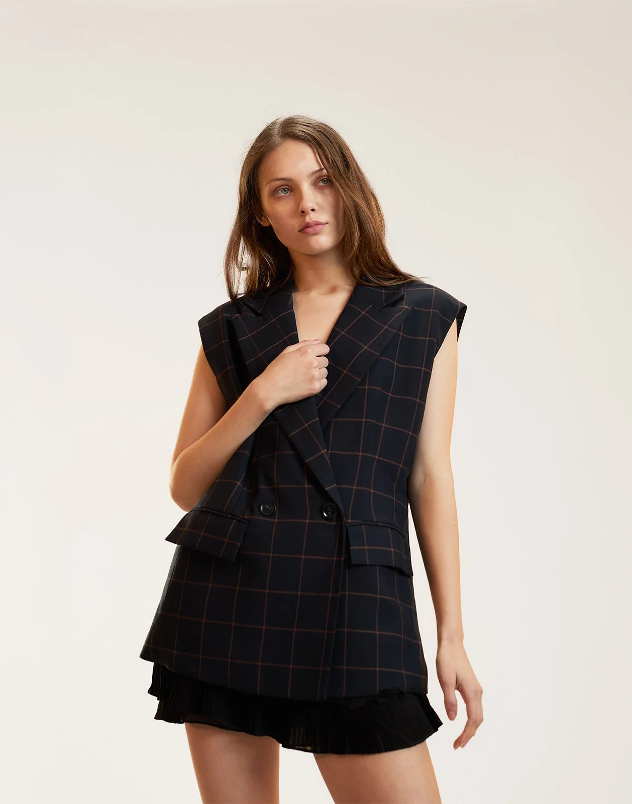 Gilded Grid Vest - 1