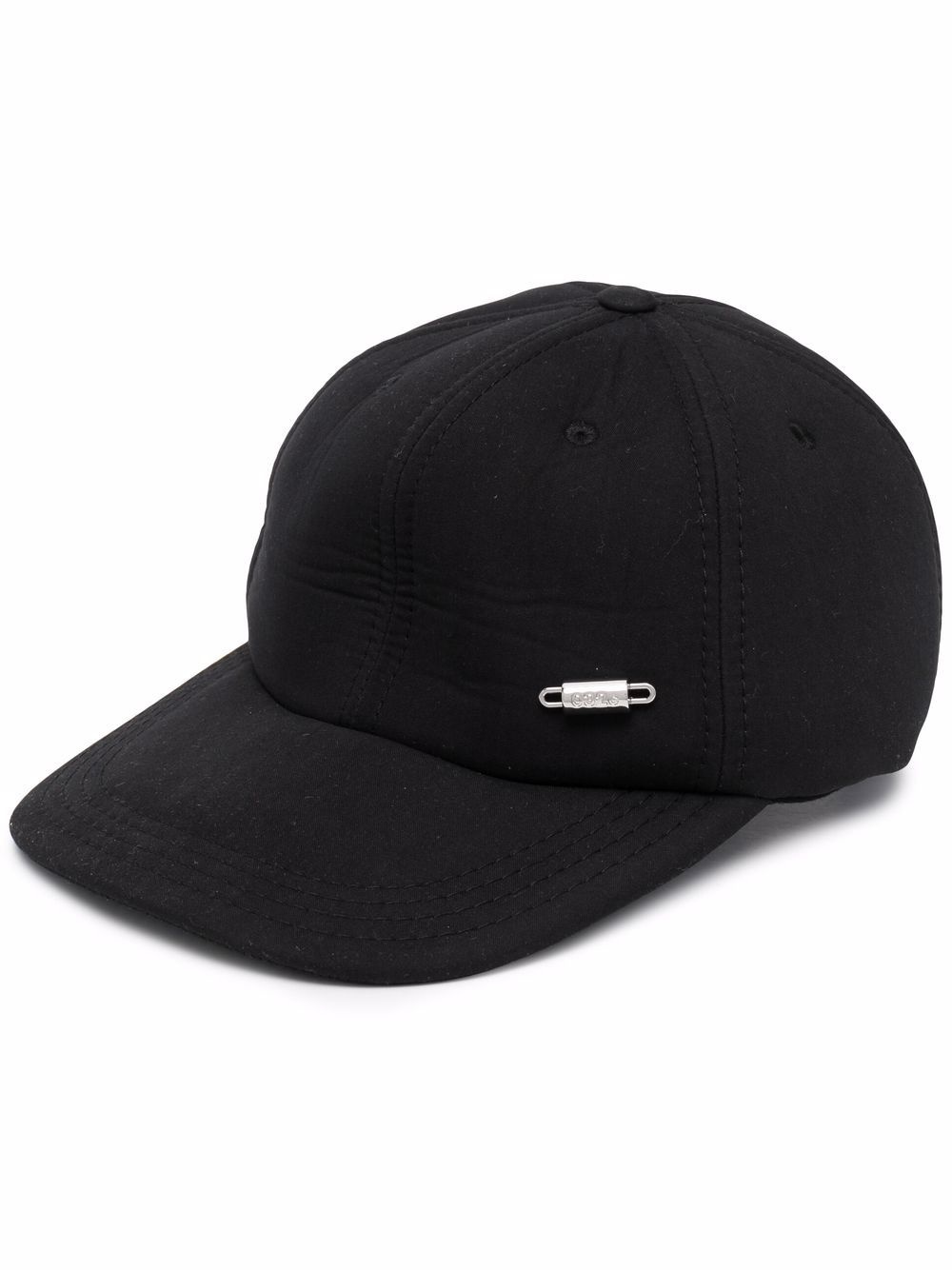 logo embellished cap - 1