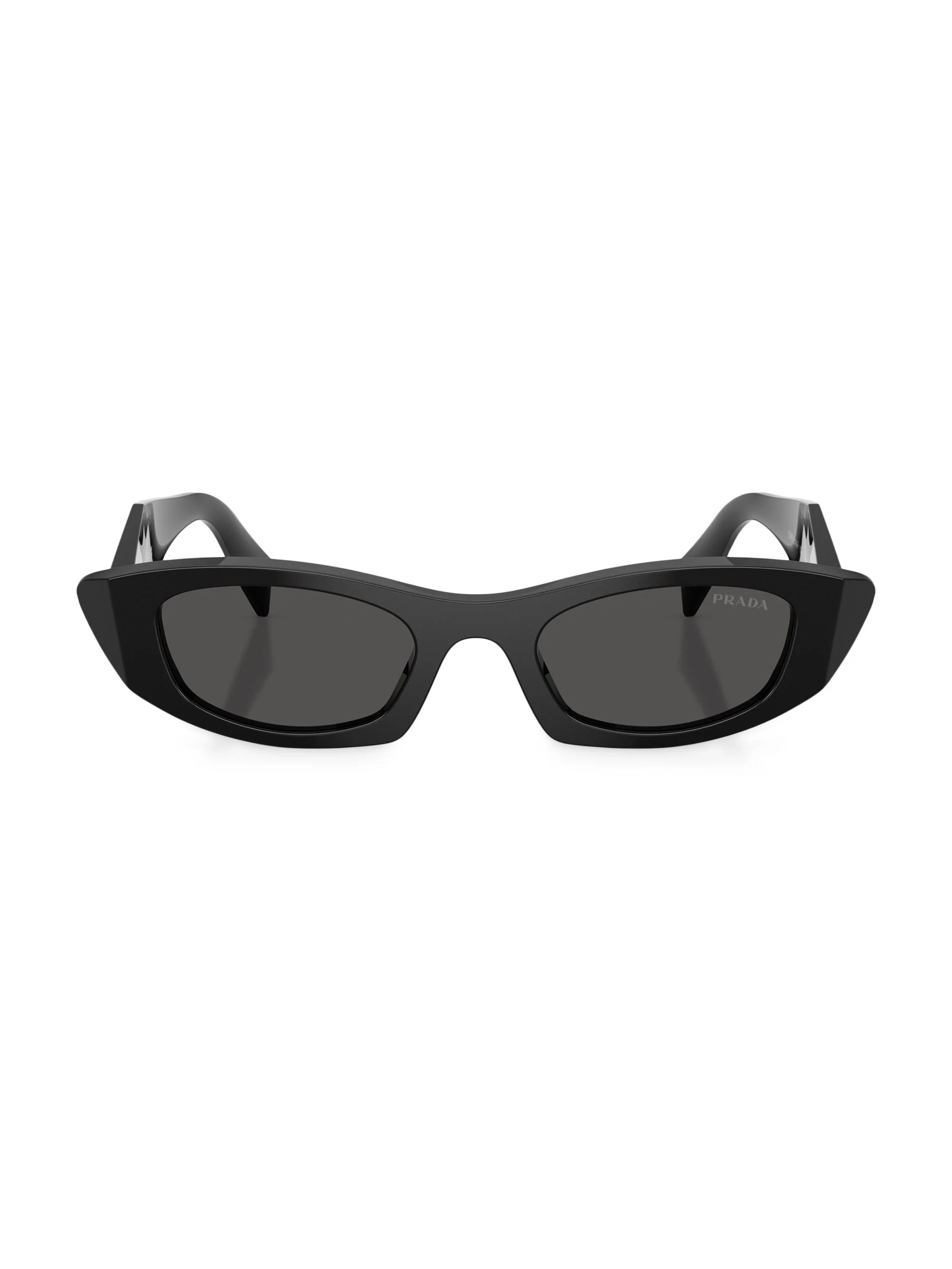 Women's 52MM Oval Sunglasses - Black - 1