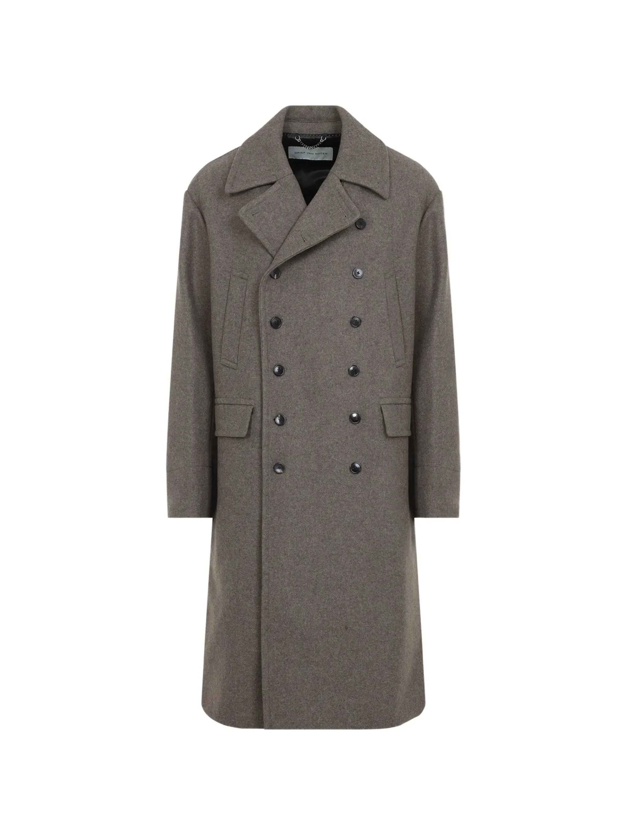 Dries Van Noten Double-breasted Wool Coat - 1