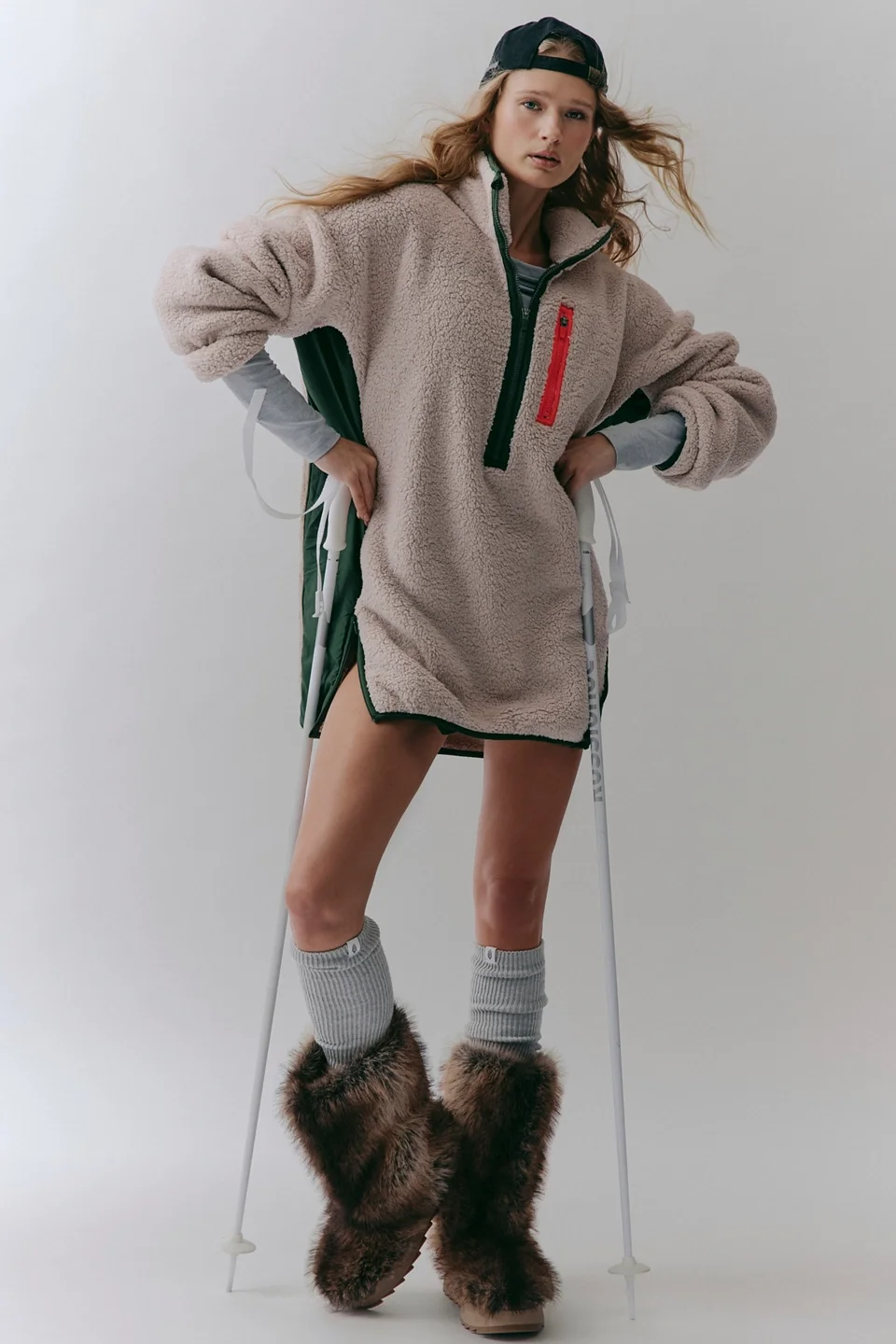 Snowdrift Fleece Tunic - 1