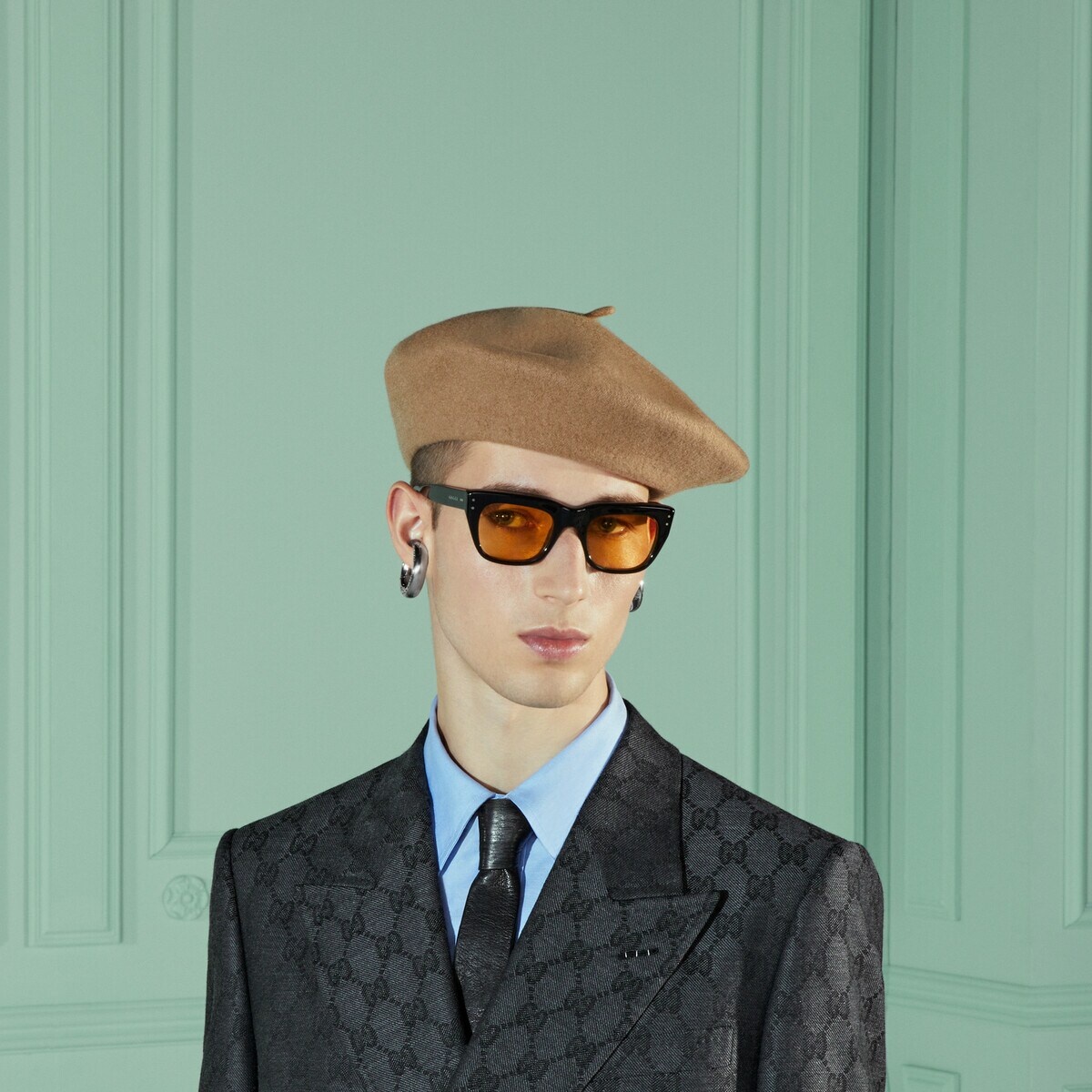 Felt wool beret - 3