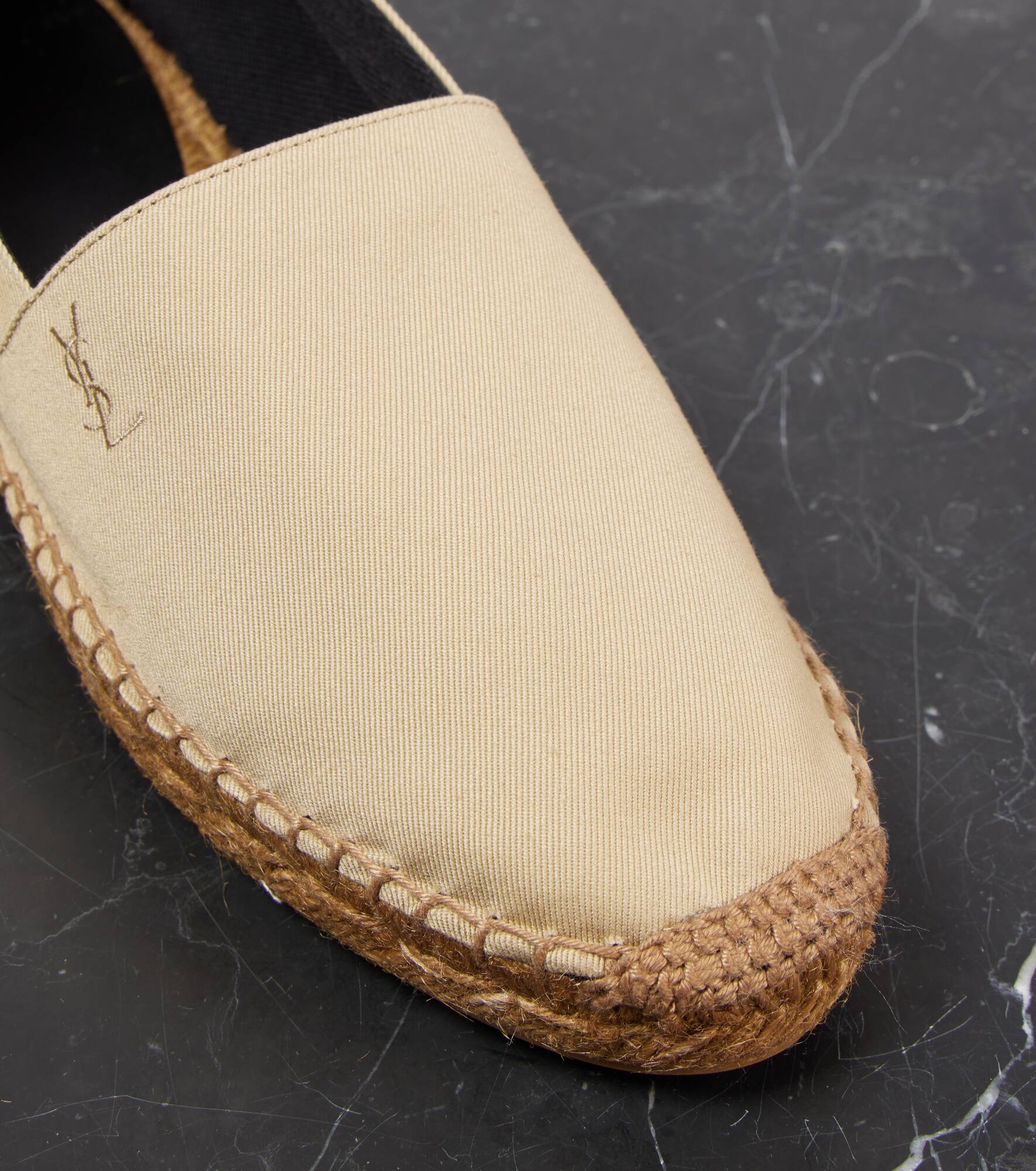 Cassandre cotton gabardine espadrilles - 5
