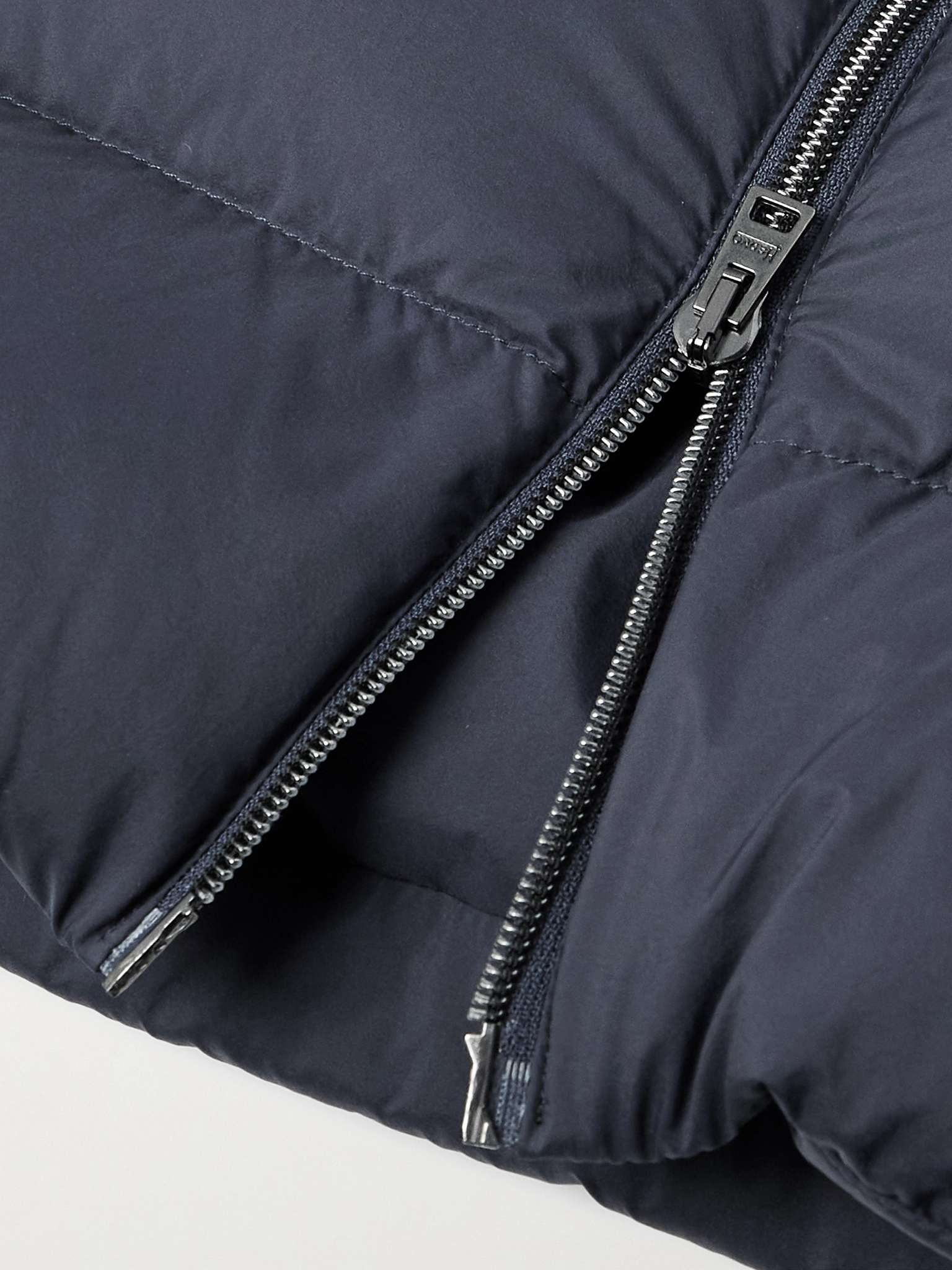 Quilted Shell Hooded Down Jacket - 3