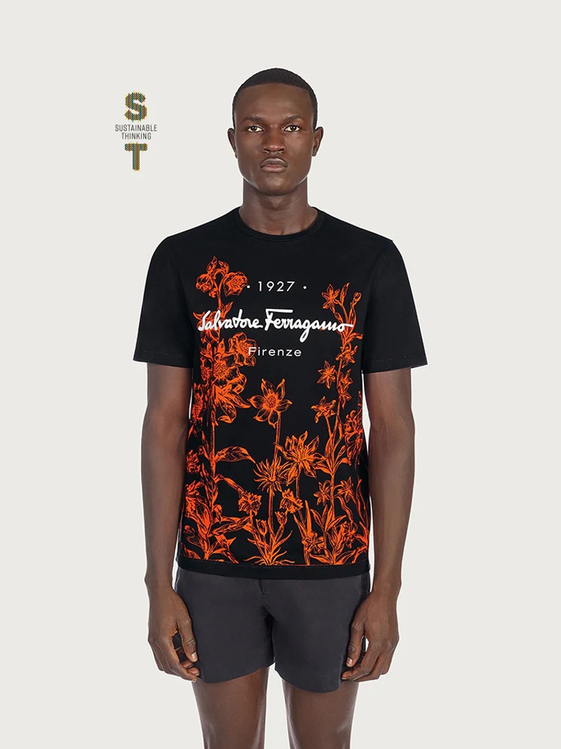 FERRAGAMO 1927 SIGNATURE T-SHIRT outlook