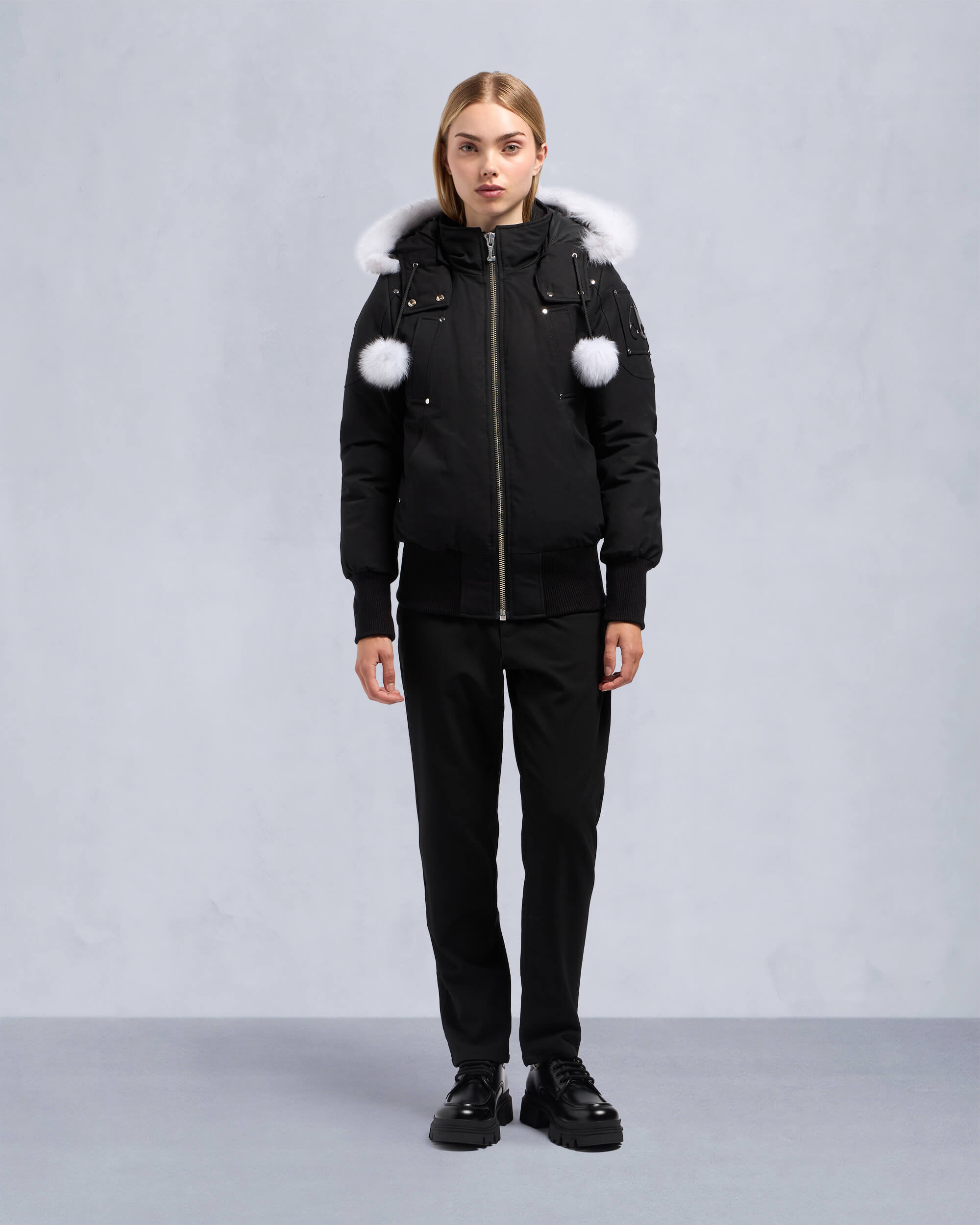 ORIGINAL DEBBIE SHEARLING BOMBER JACKET - 2