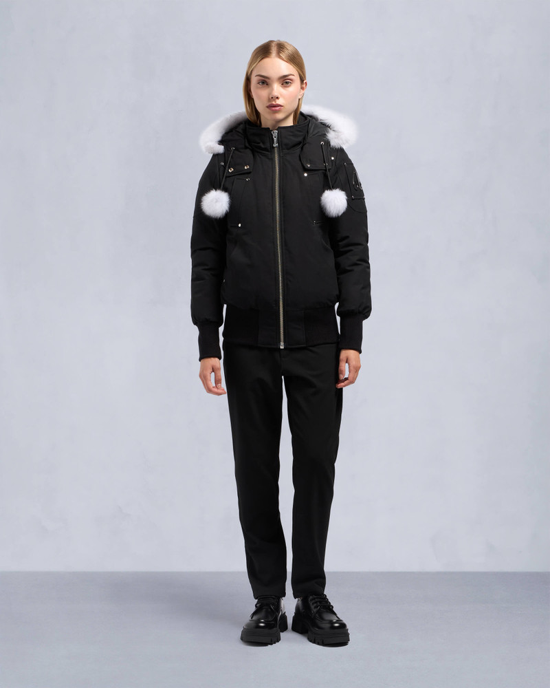 MOOSE KNUCKLES ORIGINAL DEBBIE SHEARLING BOMBER JACKET outlook