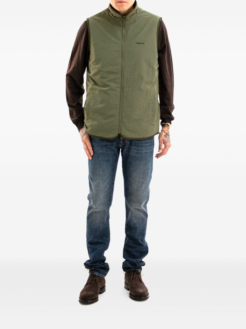 Barbour zip-up fleece gilet outlook