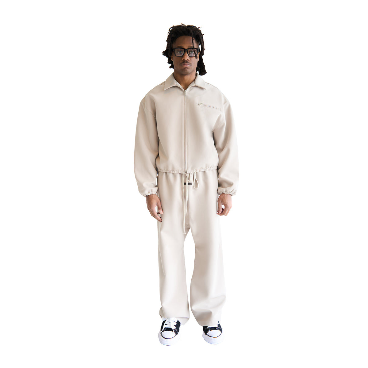 BONDED CANVAS WORK PANTS (TIMBER) - 1