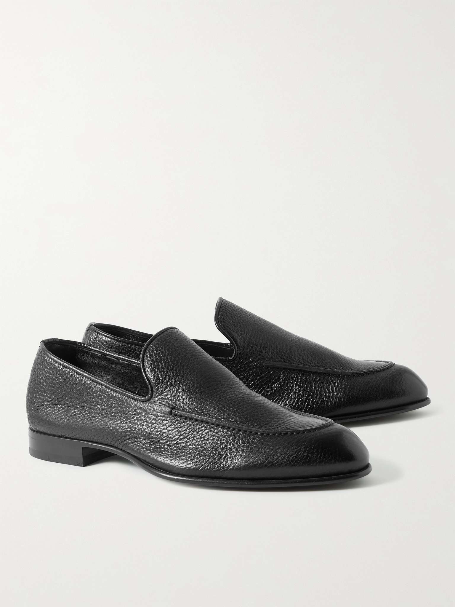 Full-Grain Leather Loafers - 4