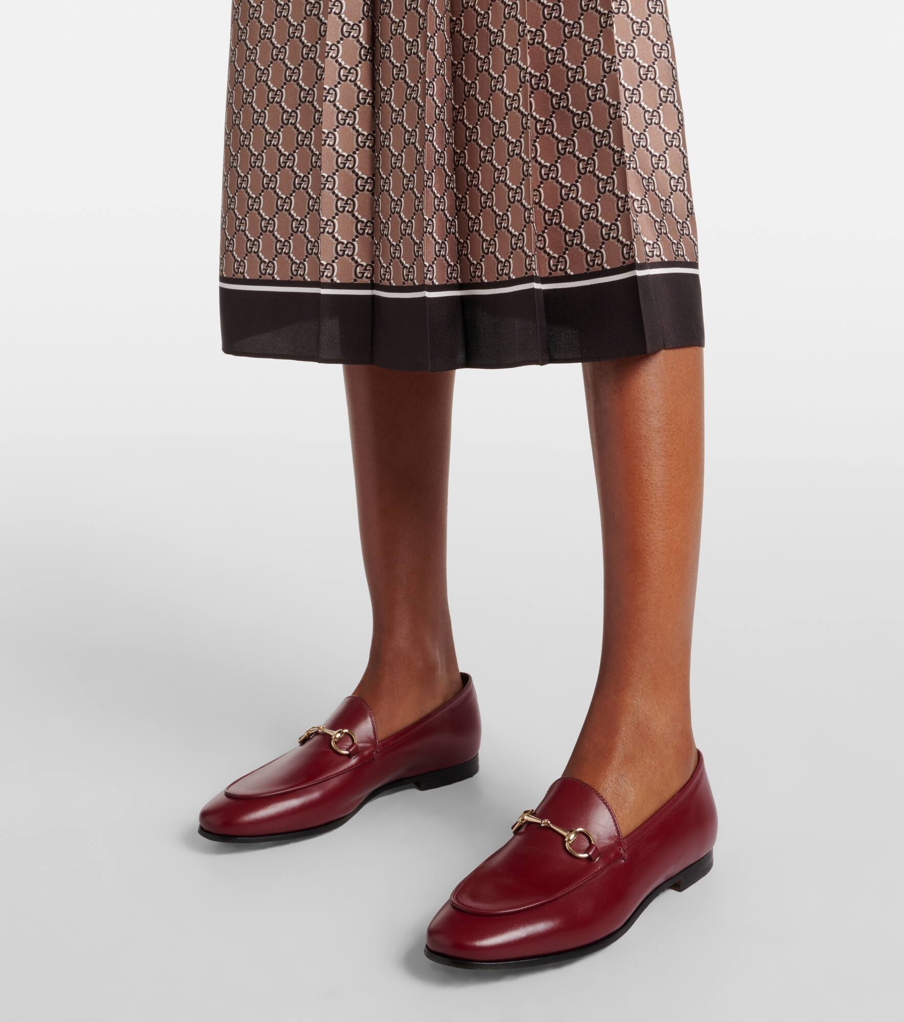 Gucci Jordaan Horsebit leather loafers - 4
