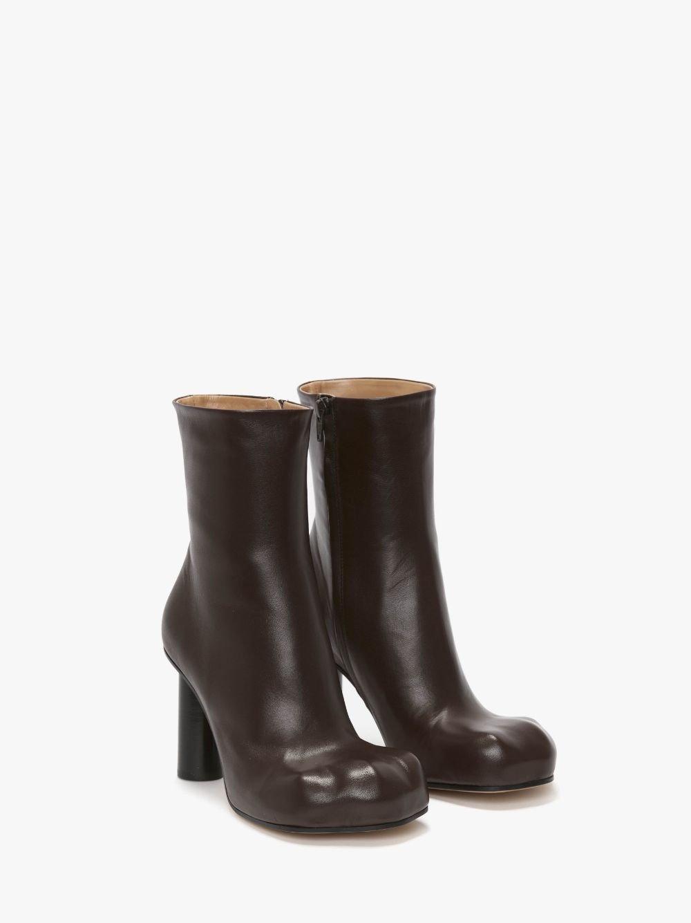 PAW LEATHER ANKLE BOOTS - 2