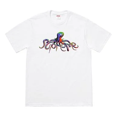 Supreme SS18 Tentacles Tee White Printing Short Sleeve Unisex SUP-SS18-487 - 1