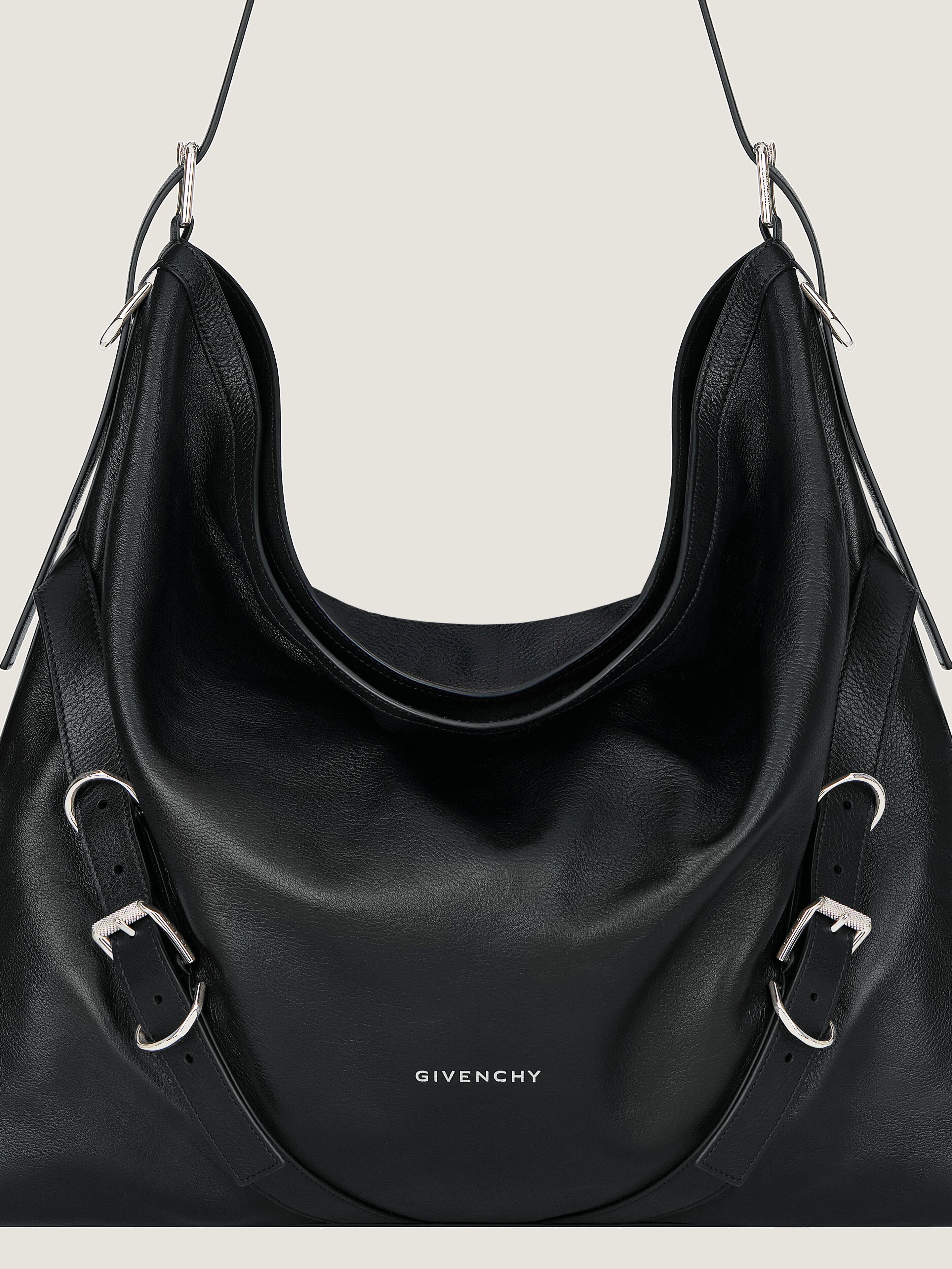 LARGE VOYOU BAG IN GRAINED LEATHER - 5