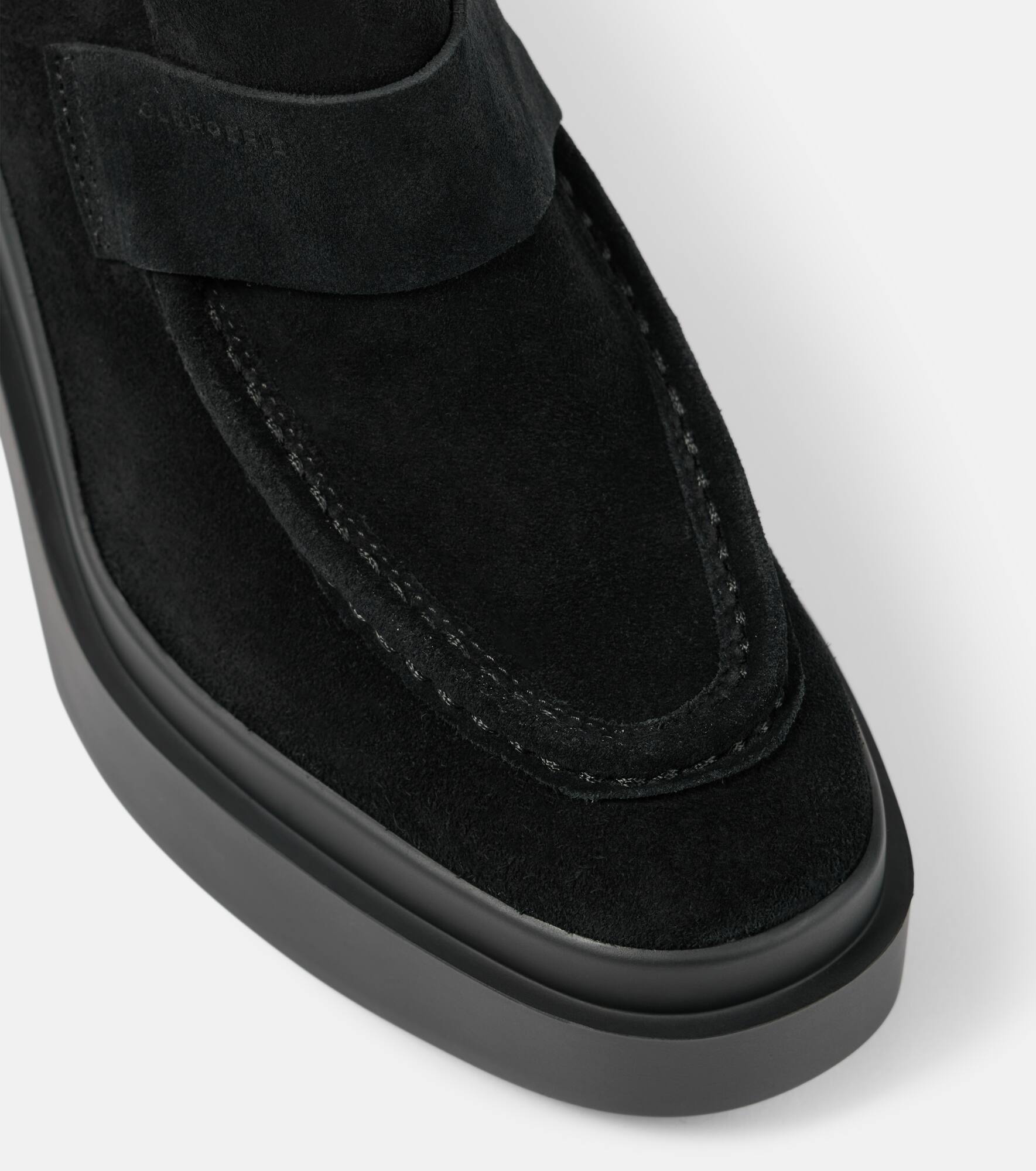 Netta suede loafer pumps - 5