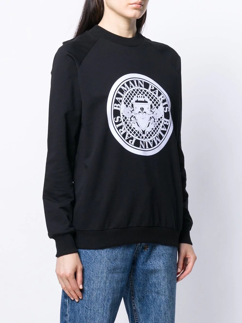 logo crest sweatshirt - 3