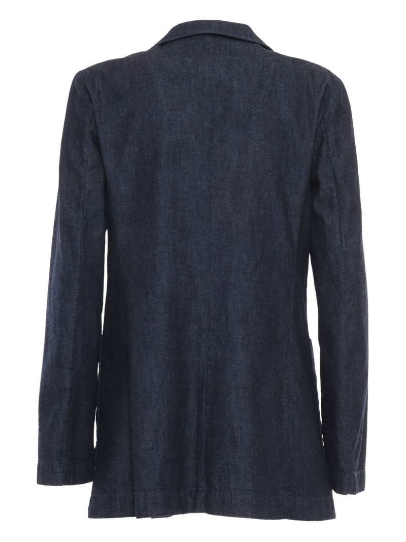 Aspesi single-button denim jacket outlook
