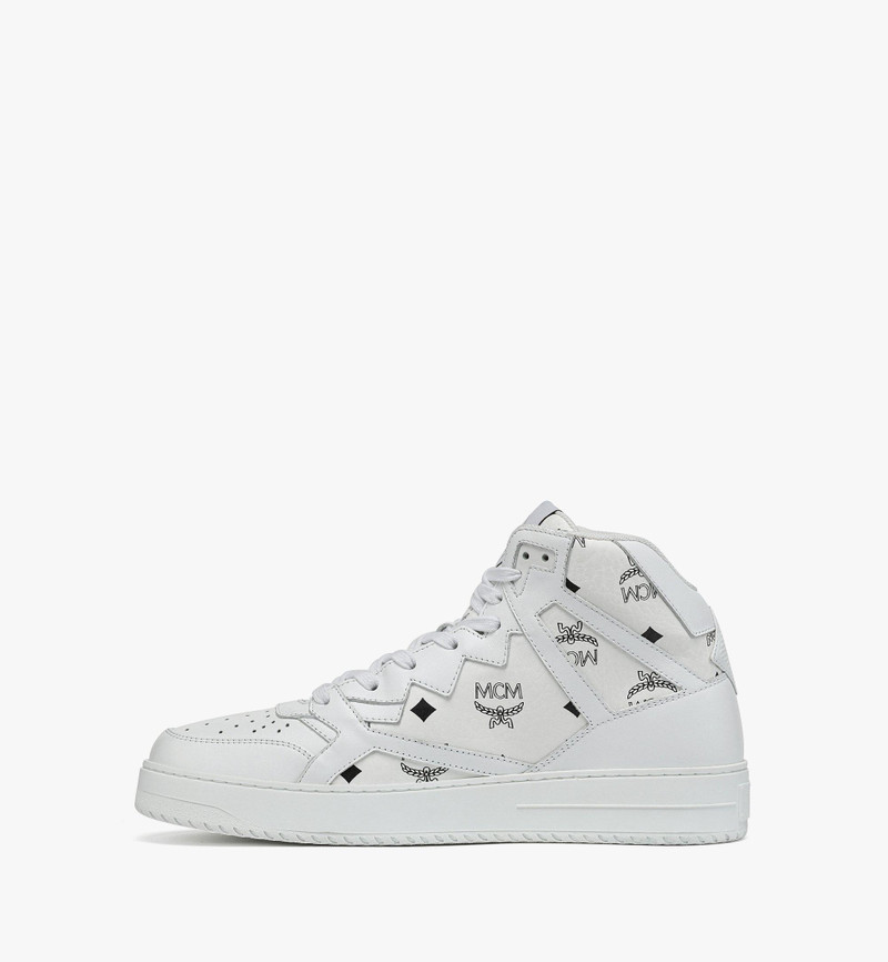 MCM Neo Terrain Hi Sneakers in Visetos outlook