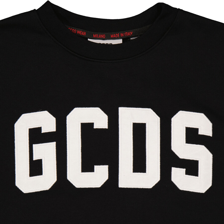 GCDS Logo Crewneck Regular Fit Sweater - 7
