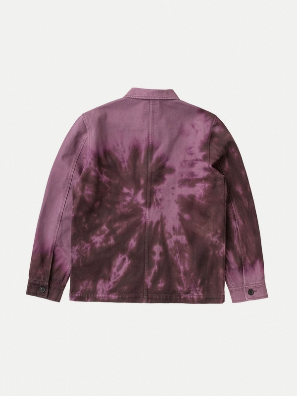 Barney Worker Jacket Tie Dye Violet - 2