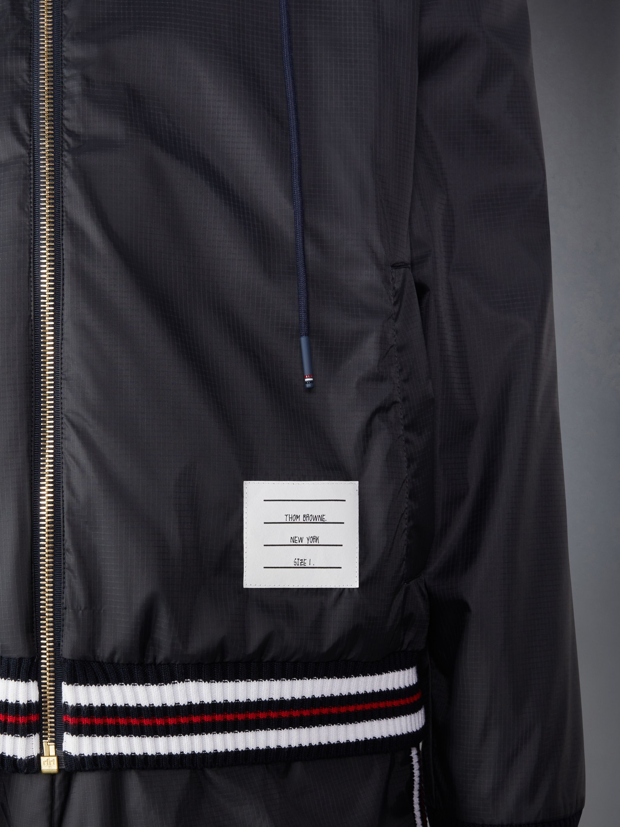 Ripstop Oversized Zip up Jacket - 5