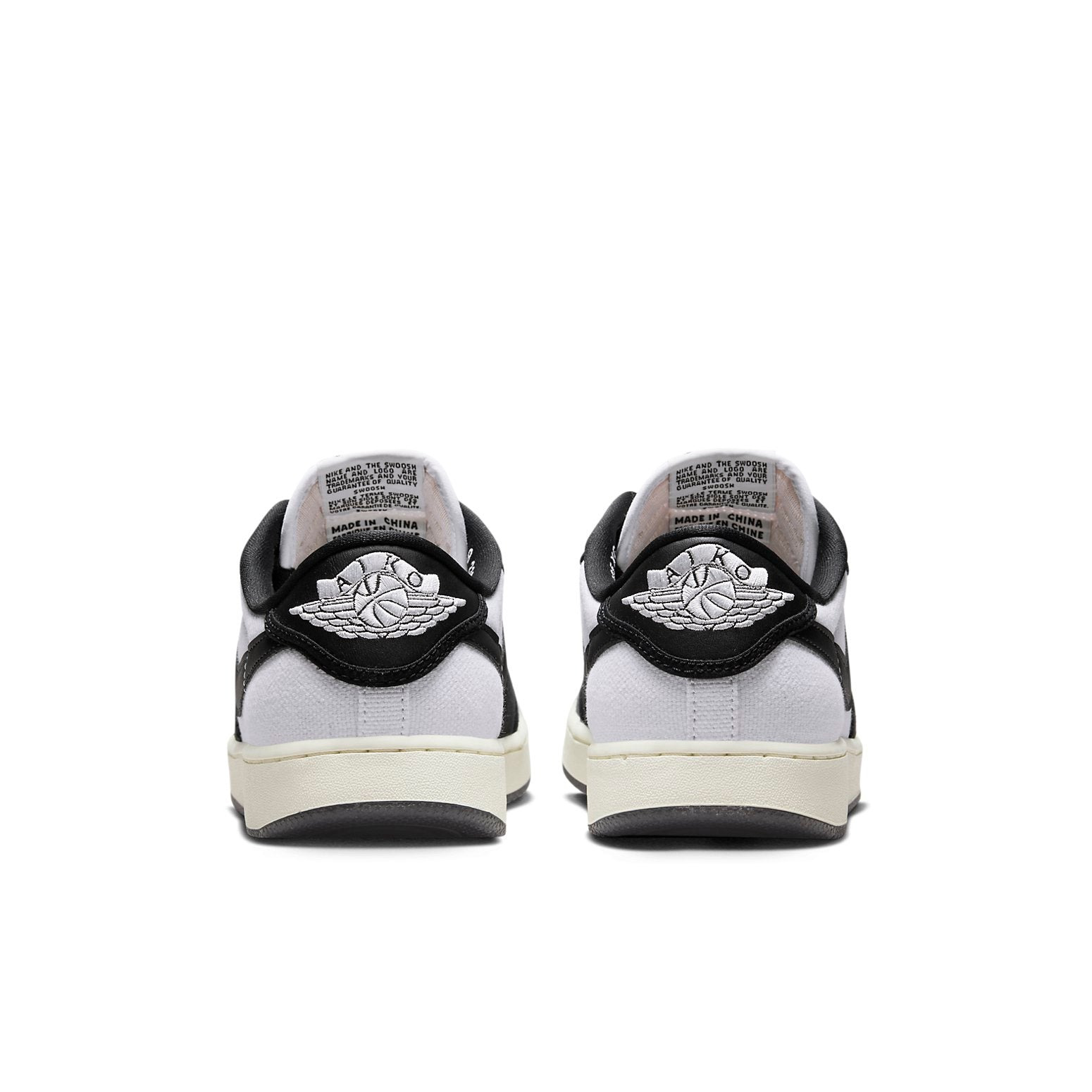 Air Jordan 1 Retro AJKO Low 'White Black Sail' DX4981-100 - 3