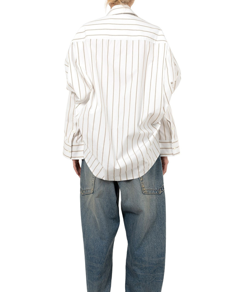 Asymmetric Stripe Shirt 6