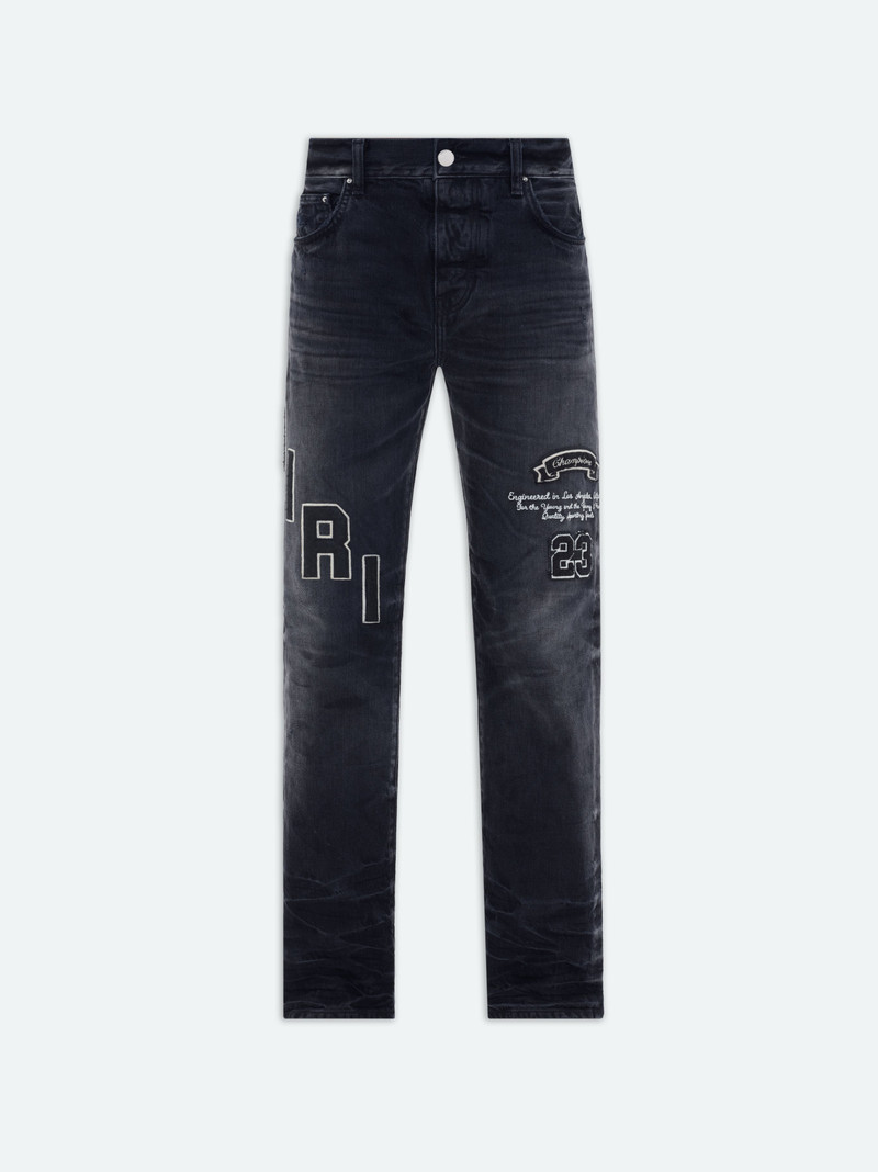 HOCKEY LOGO STRAIGHT JEAN - 1