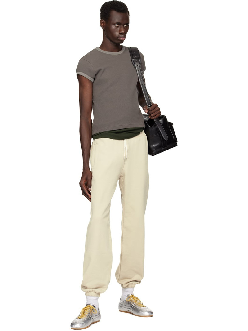 John Elliott Beige Beach Sweatpants outlook