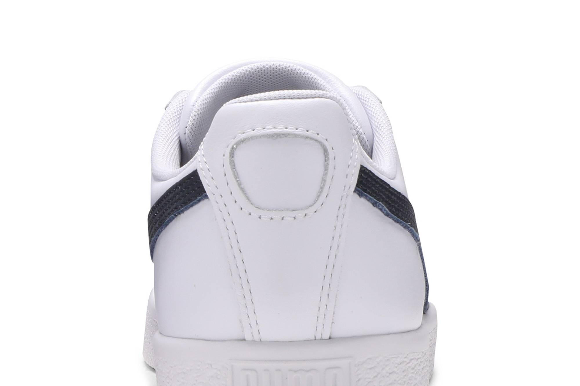 Clyde Core Leather Foil 'White Navy' - 7
