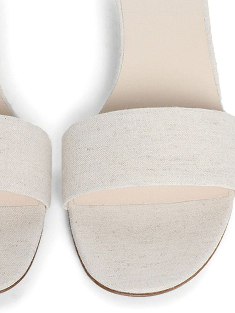 The Row Combo 40mm satin mules outlook