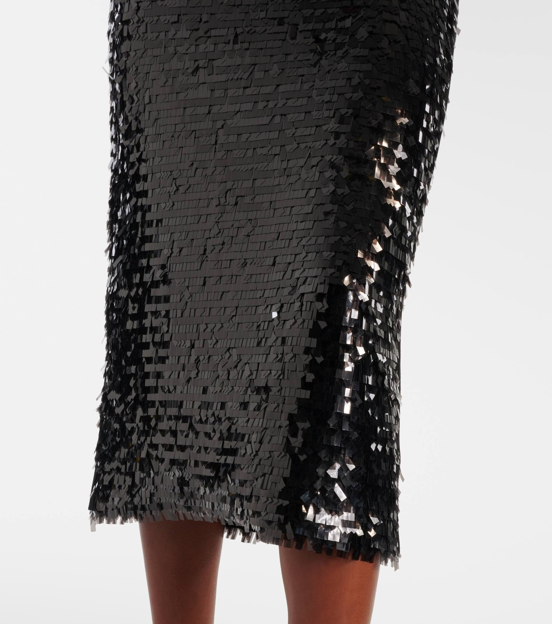 Elleni sequined jersey midi dress - 5