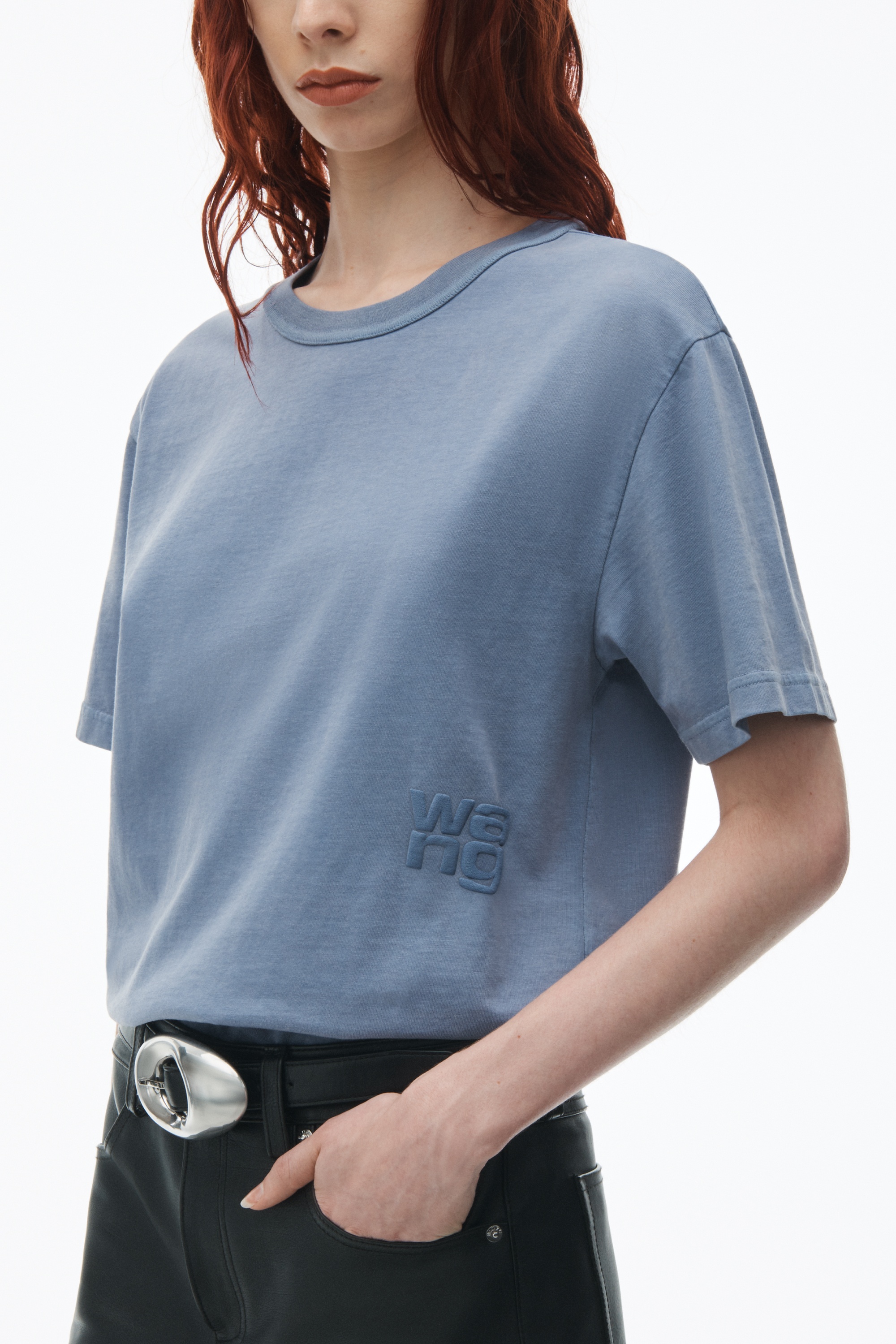 puff logo tee in essential cotton jersey - 3