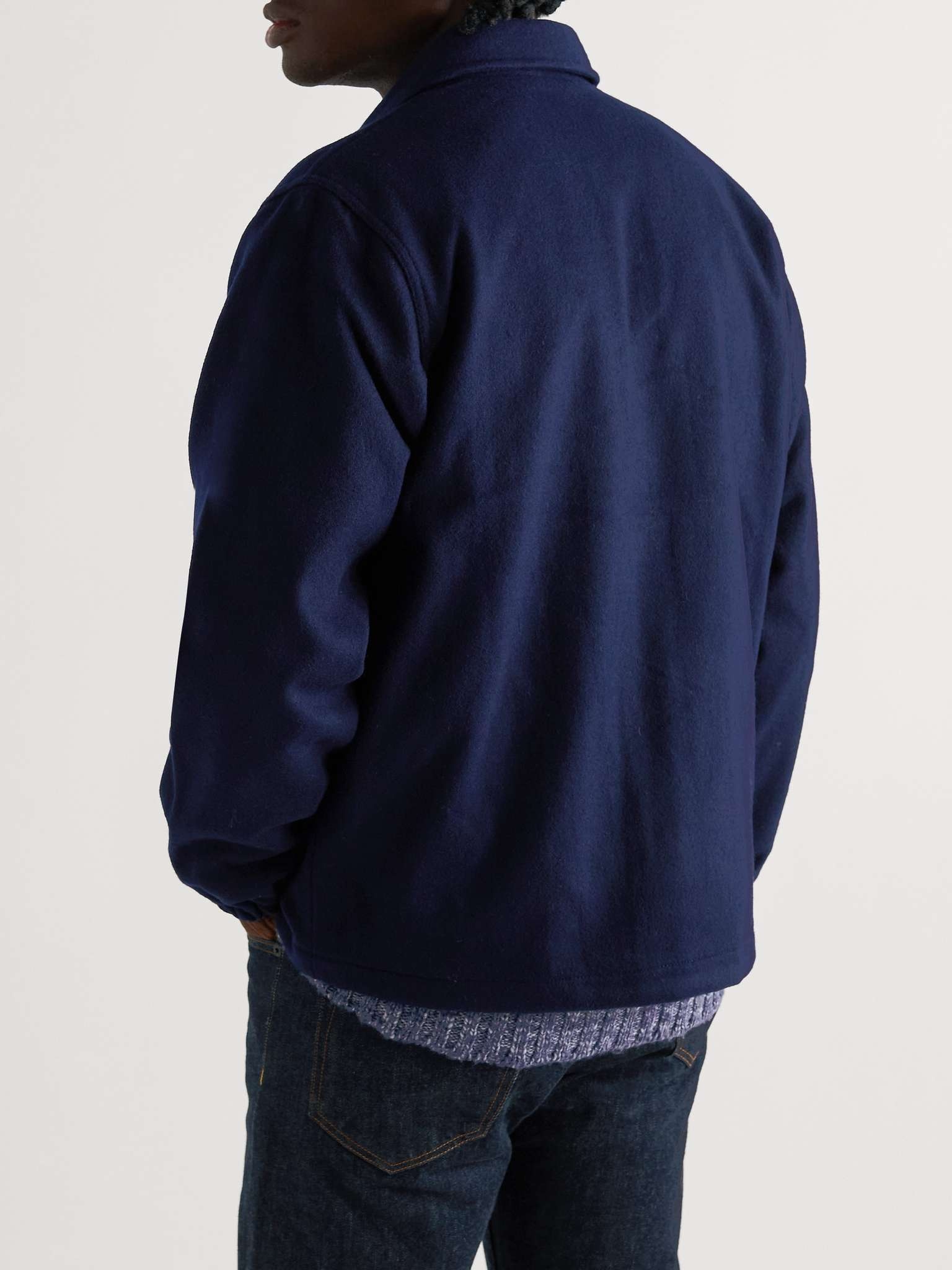 Mowbray Wool-Blend Felt Blouson Jacket - 4