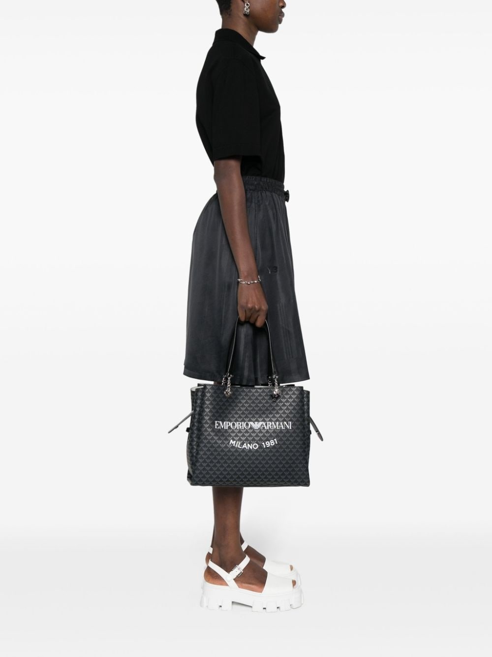 logo-print tote bag - 2