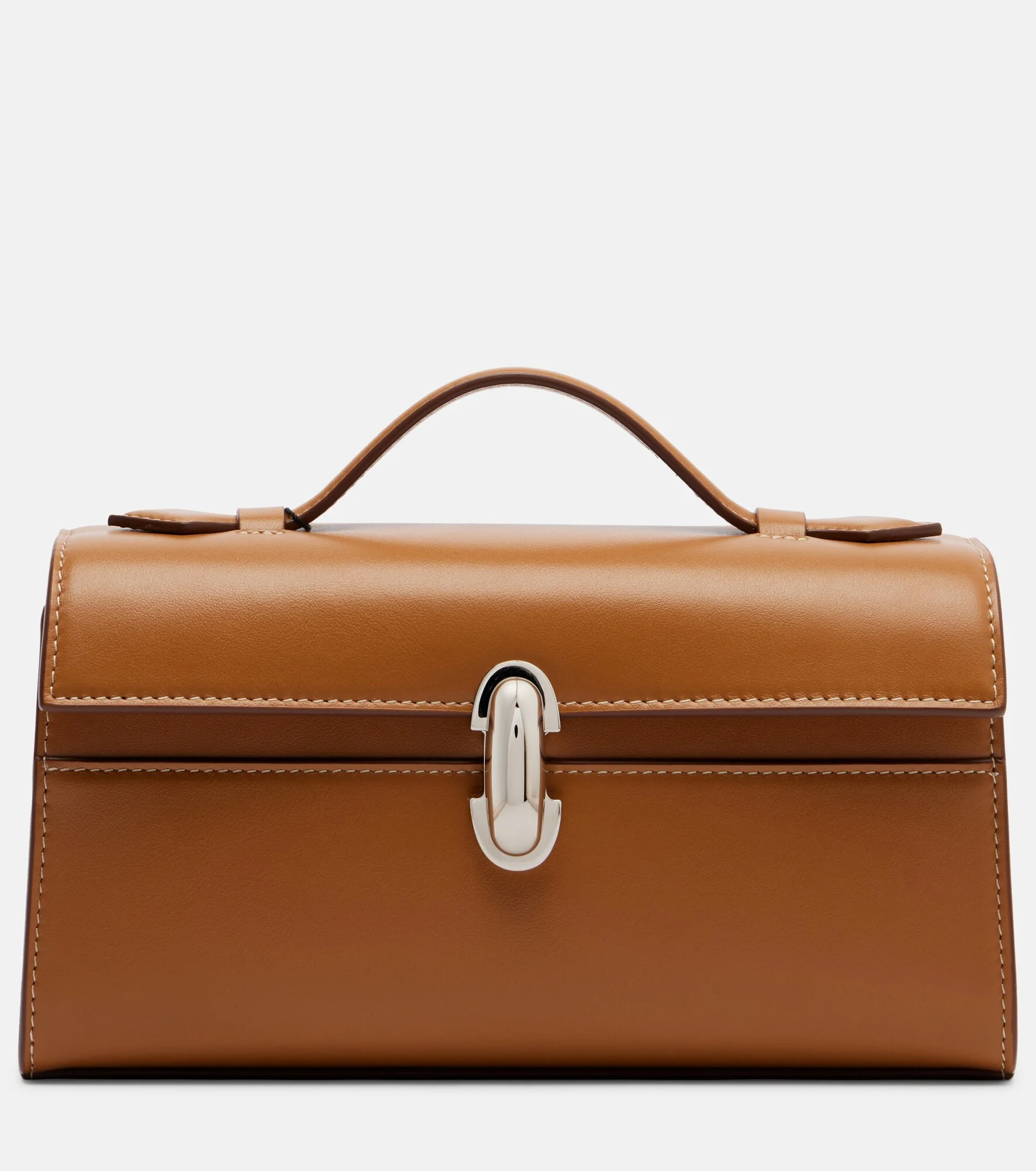 Symmetry Pochette leather top-handle bag - 1